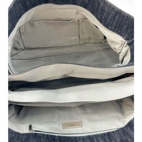 CHANEL Denim Big CC Shopper Bag A-A30337 - Picture 7 of 13